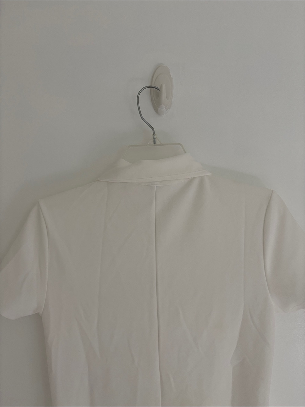 H&M Cream Short Sleeve Polo Dress - Picture 5 of 5